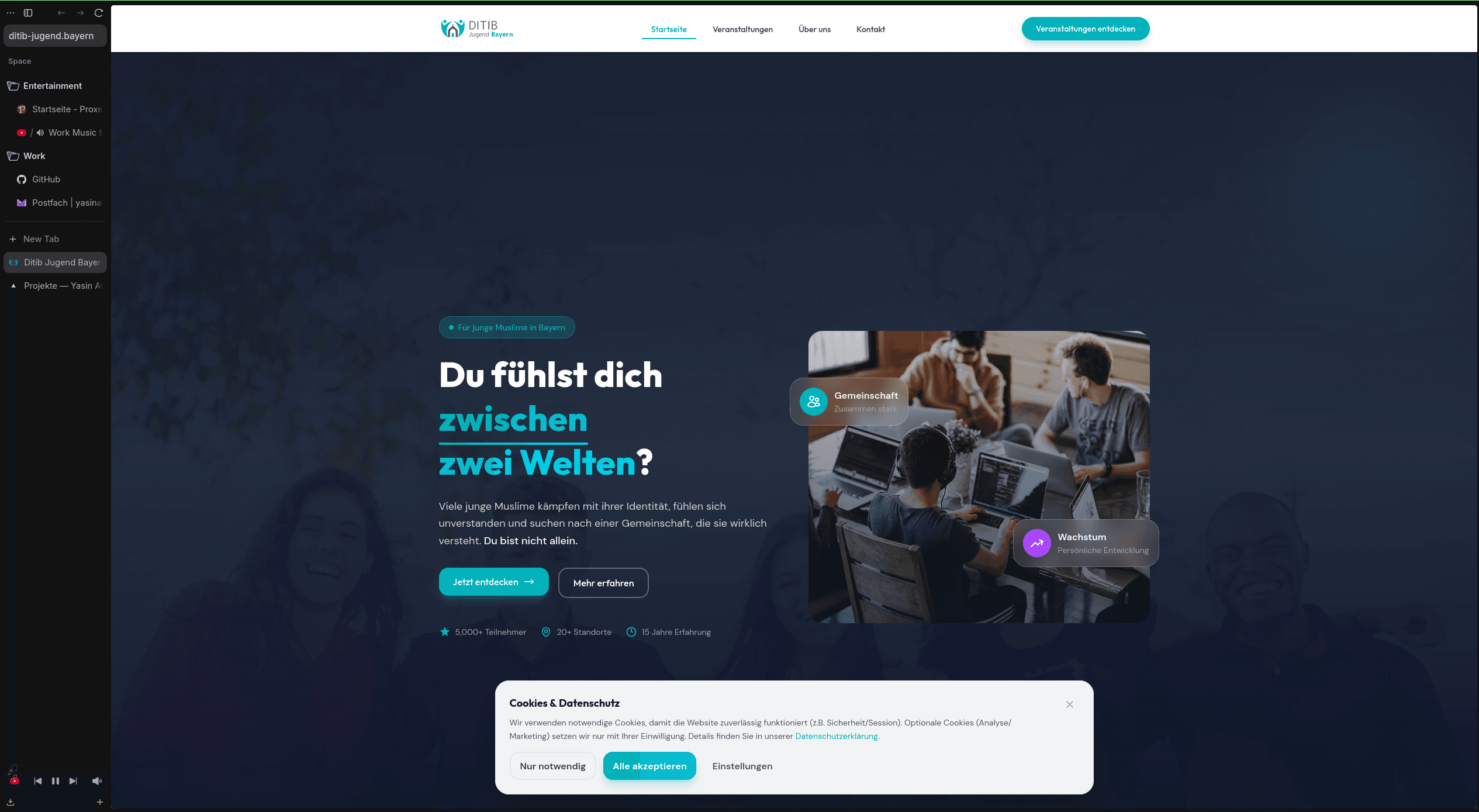 Ditib Jugend Bayern — Screenshot